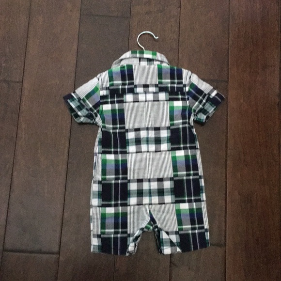 Plaid jumpsuit - Picture 2 of 2